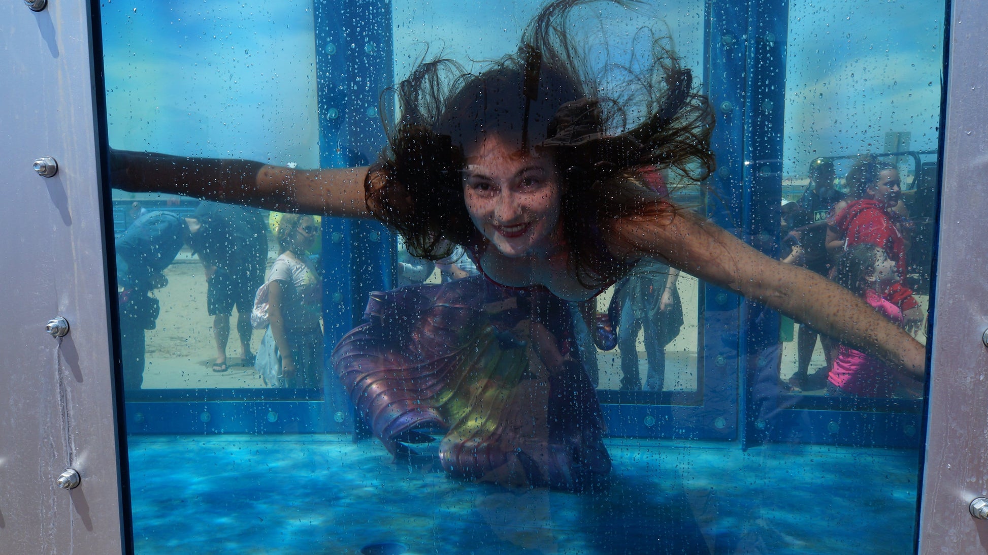 mermaid performer at Mermaid Megafest