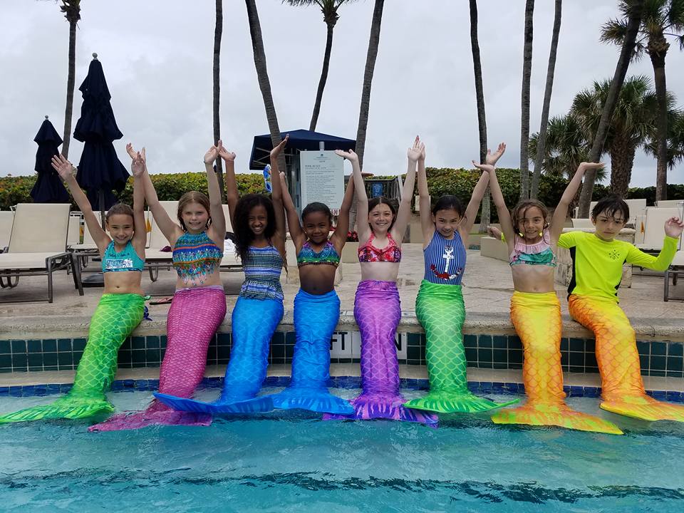 Dania Beach, Floride Fête de sirène pour enfants