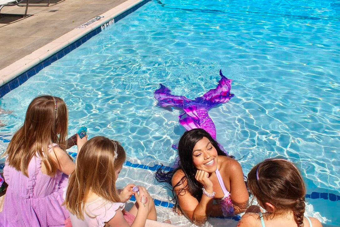 Mermaid birthday party in Seattle